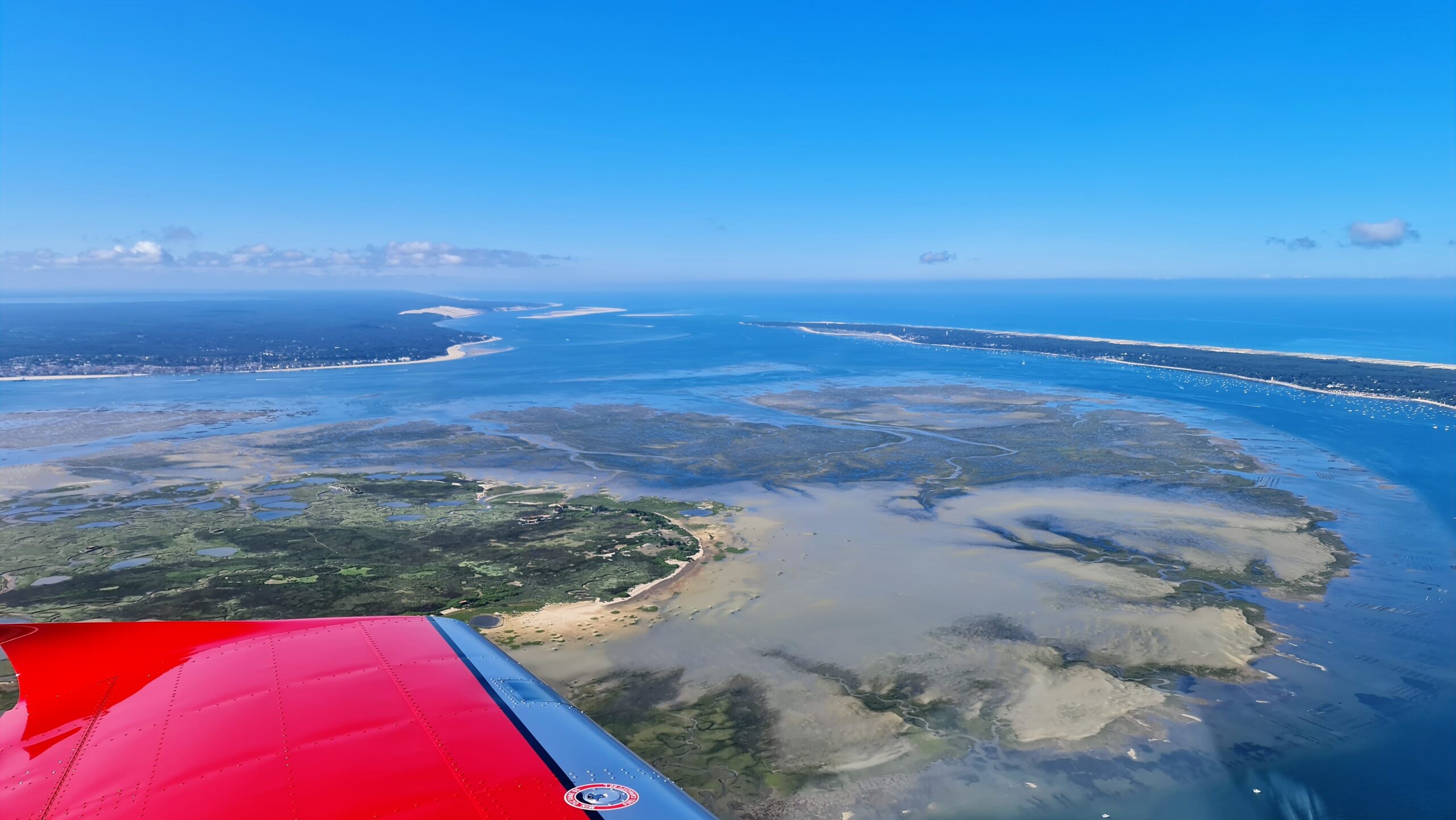 ÎLE AUX OISEAUX BASSIN ARCACHON IZI-FLY